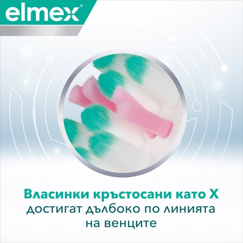 elmex®  Sensitive Expert Precision четка за зъби