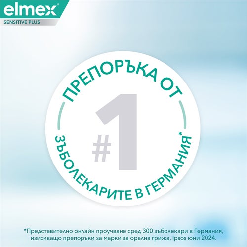 elmex® SENSITIVE PLUS SENSITIVITY + GUM Care паста за зъби